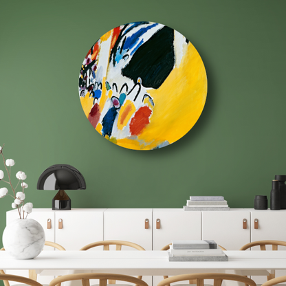 Impressie III (Concert) - Wassily Kandinsky forex muurcirkel