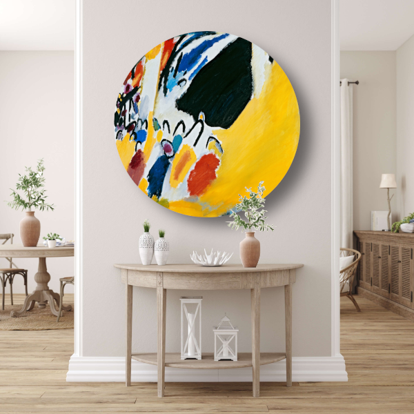 Impressie III (Concert) - Wassily Kandinsky forex muurcirkel