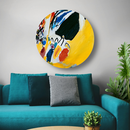 Impressie III (Concert) - Wassily Kandinsky forex muurcirkel