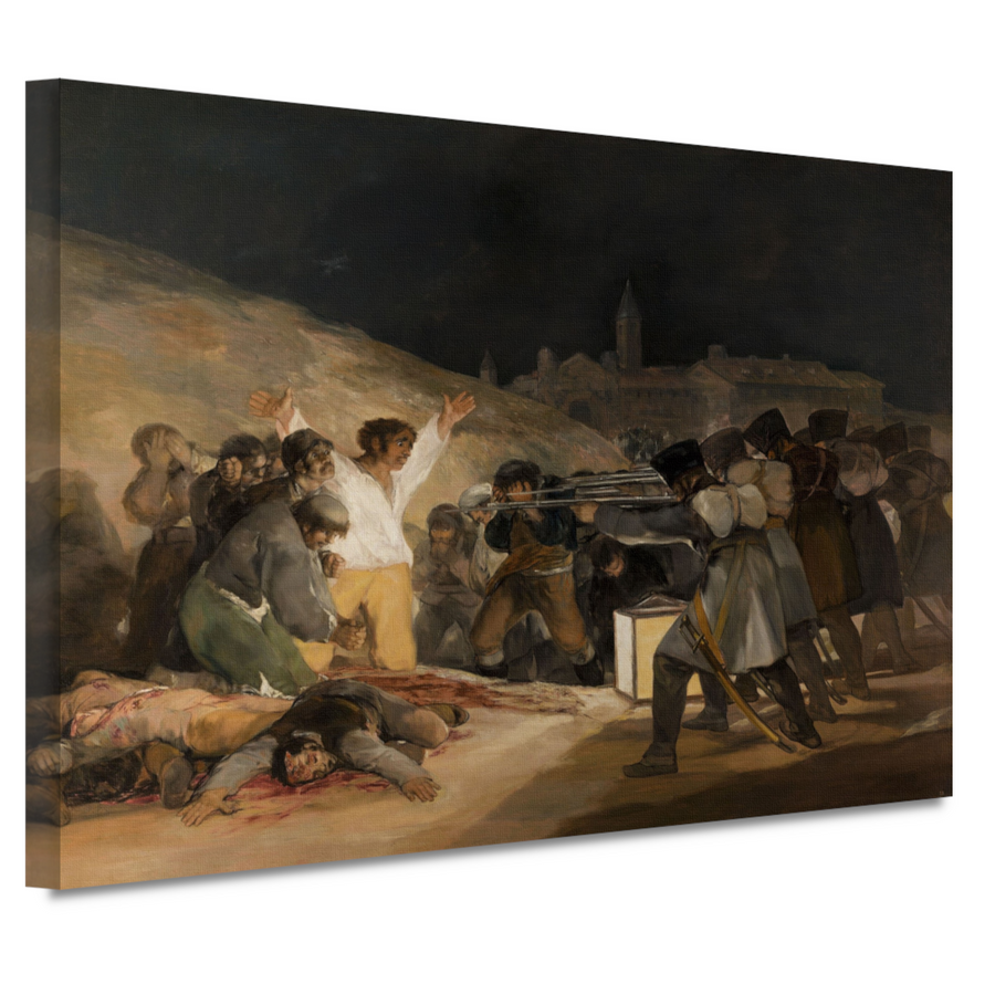 De Derde mei 1808 - Francisco Goya canvas