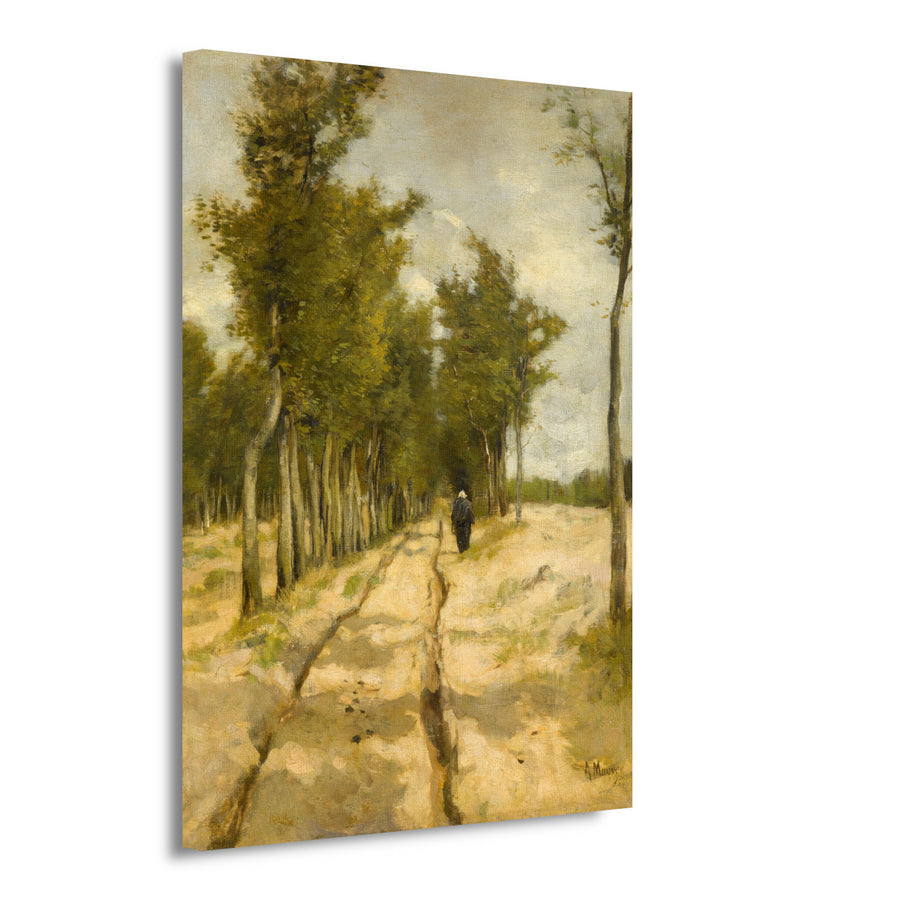 De Torenlaan te Laren - Anton Mauve canvas