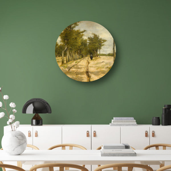 De Torenlaan te Laren - Anton Mauve forex muurcirkel