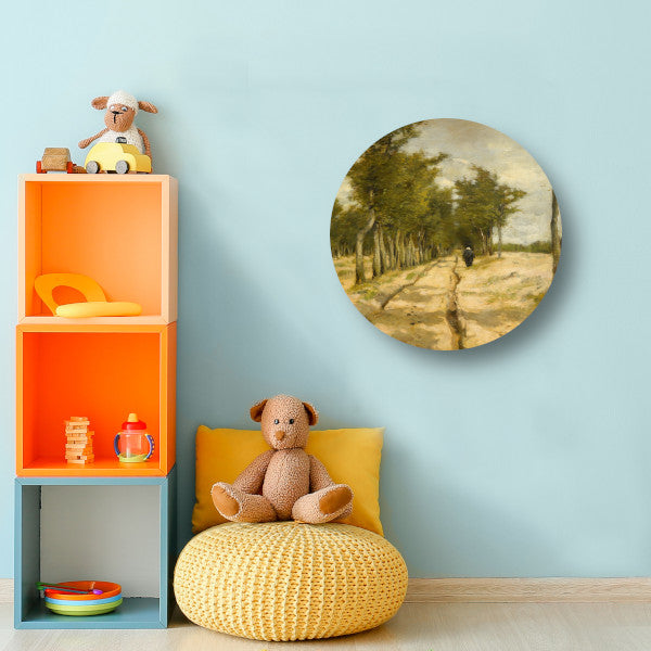 De Torenlaan te Laren - Anton Mauve forex muurcirkel