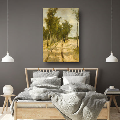 De Torenlaan te Laren - Anton Mauve poster
