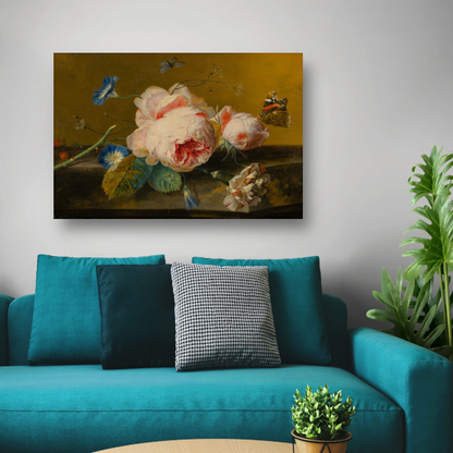 Bloemstilleven - Jan van Huysum canvas