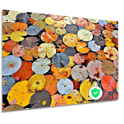 Impressionistische waterlelies poster