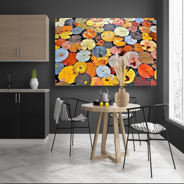 Impressionistische waterlelies canvas