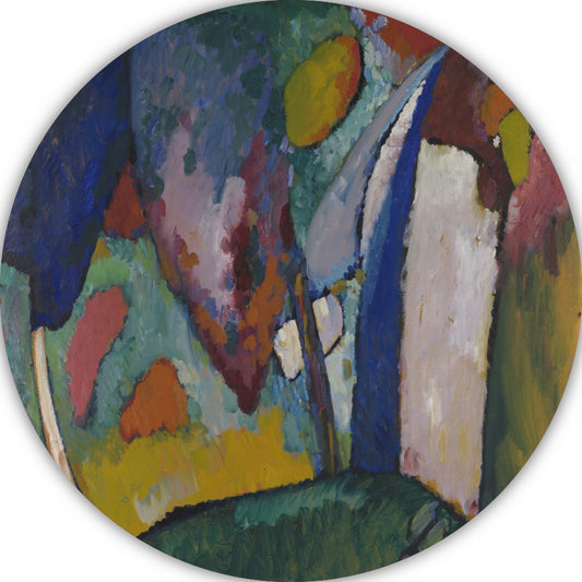 De waterval - Wassily Kandinsky forex muurcirkel