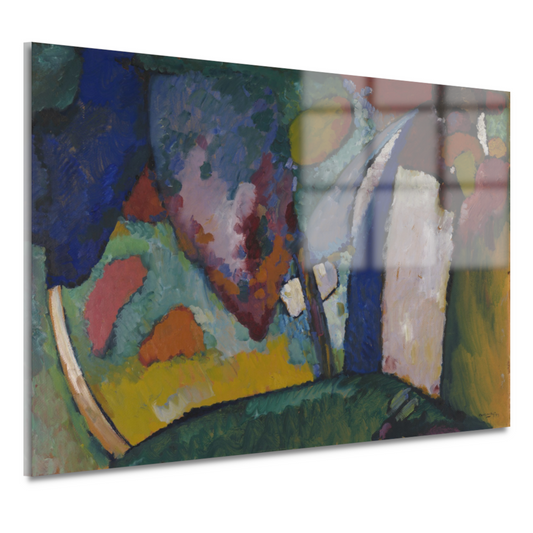 De waterval - Wassily Kandinsky acrylglas