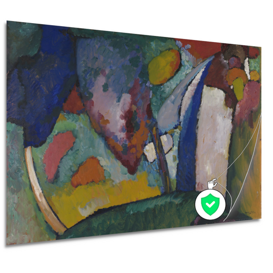 De waterval - Wassily Kandinsky poster