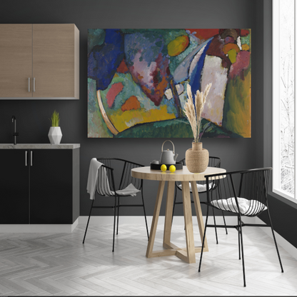 De waterval - Wassily Kandinsky acrylglas