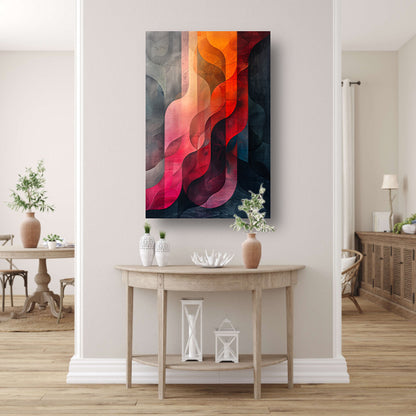 Abstract Kleurrijk Geometrische Vormen poster