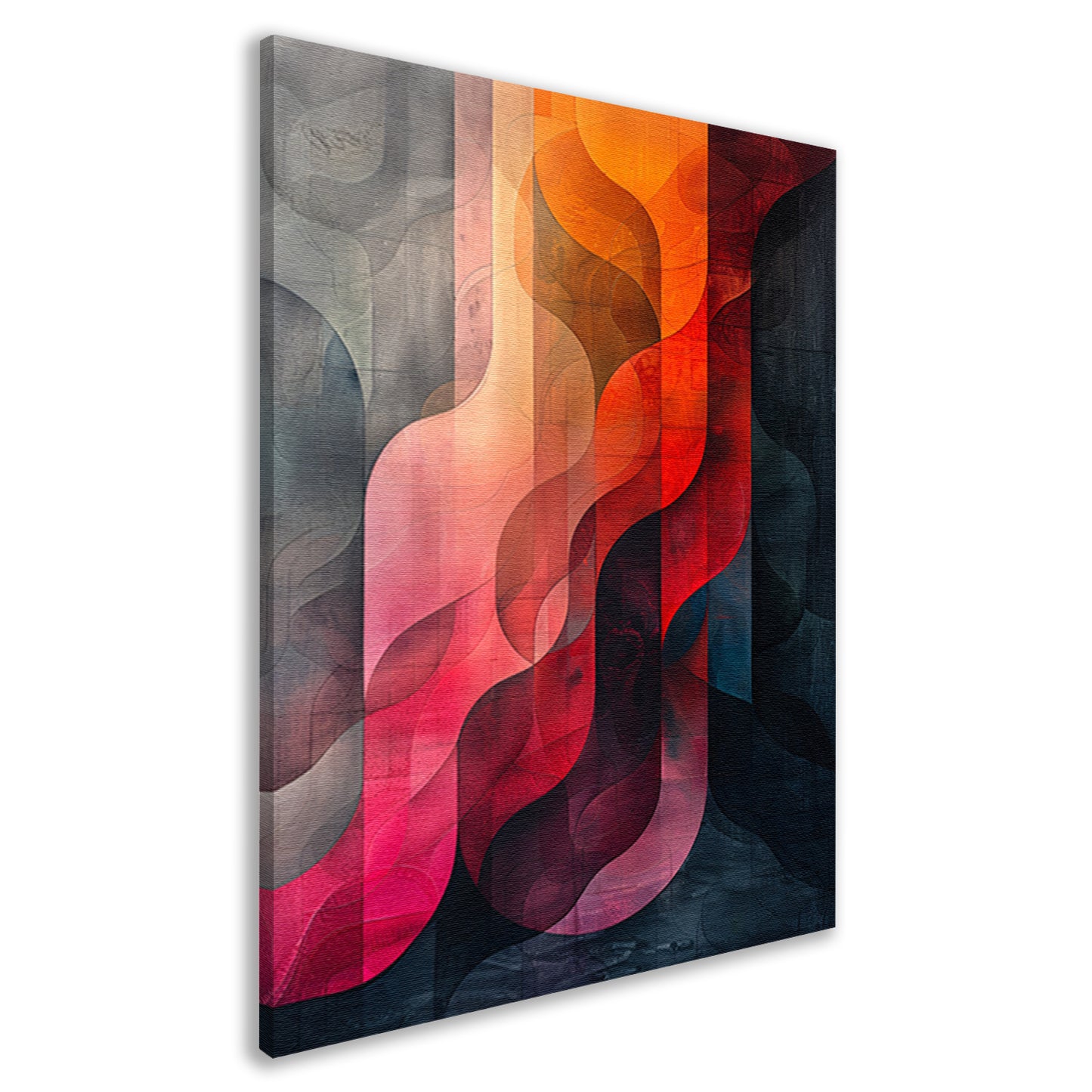 Abstract Kleurrijk Geometrische Vormen canvas