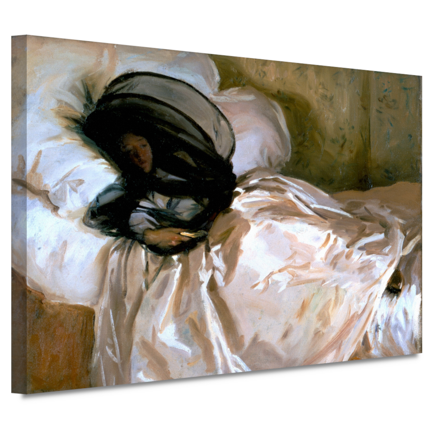 Het muggennet - John Singer Sargent canvas