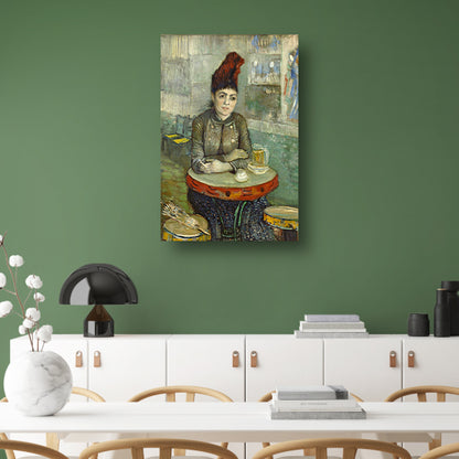 In het café Agostina Segatori in Le tambourin - Vincent van Gogh poster