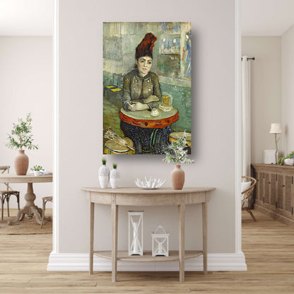 In het café Agostina Segatori in Le tambourin - Vincent van Gogh poster