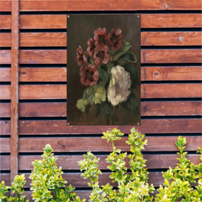 Bouquet of Flowers - Gustave Courbet tuinposter