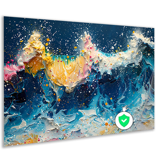 Impressionistische Zeegezicht poster