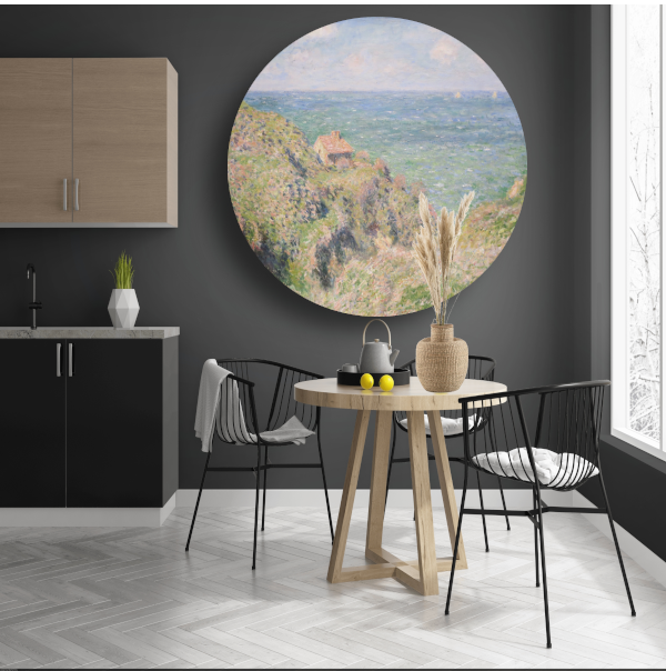 De kloof bij Varengeville - Claude Monet forex muurcirkel