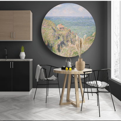 De kloof bij Varengeville - Claude Monet forex muurcirkel