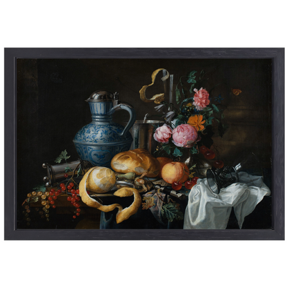 Stilleven - Jan Davidsz. de Heem canvas met baklijst