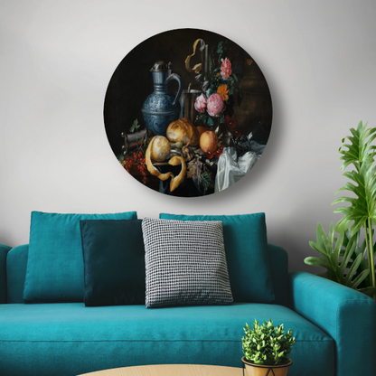 Stilleven - Jan Davidsz. de Heem forex muurcirkel