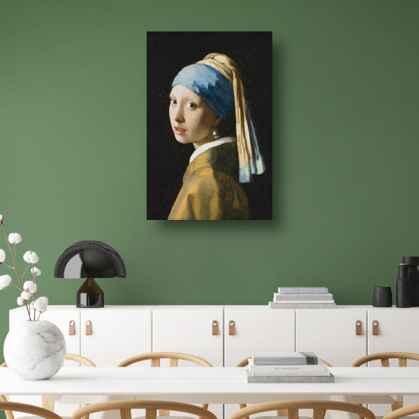 Meisje met de Parel - Johannes Vermeer canvas