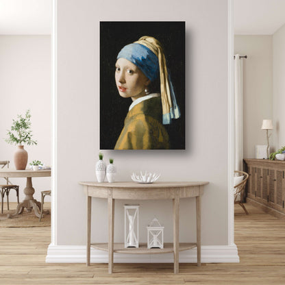 Meisje met de Parel - Johannes Vermeer canvas