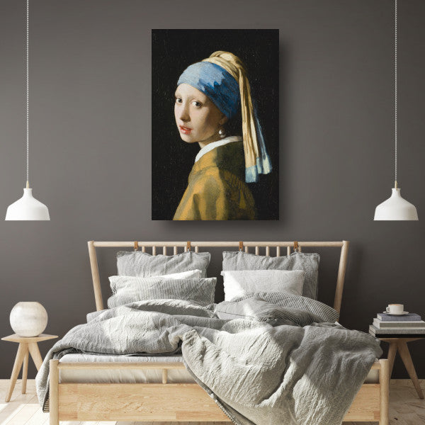 Meisje met de Parel - Johannes Vermeer canvas