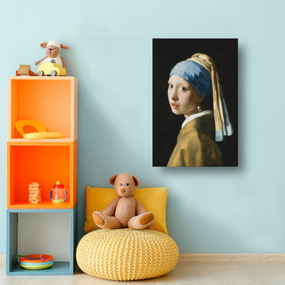 Meisje met de Parel - Johannes Vermeer canvas