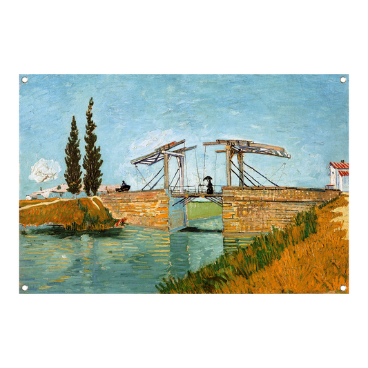 De ophaalbrug - Vincent van Gogh tuinposter