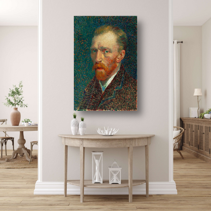 Zelfportret - Vincent van Gogh canvas met baklijst