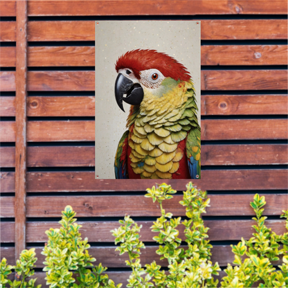 Paradijsvogel in Levendige Kleurenpracht tuinposter