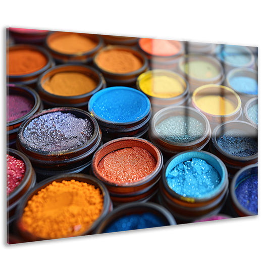 Minimalistisch potten stilleven acrylglas