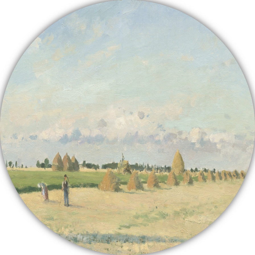 Landschap, Île-de-France - Camille Pissarro forex muurcirkel