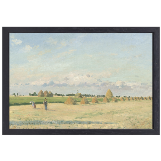 Landschap, Île-de-France - Camille Pissarro canvas met baklijst
