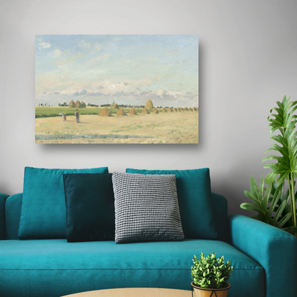 Landschap, Île-de-France - Camille Pissarro poster