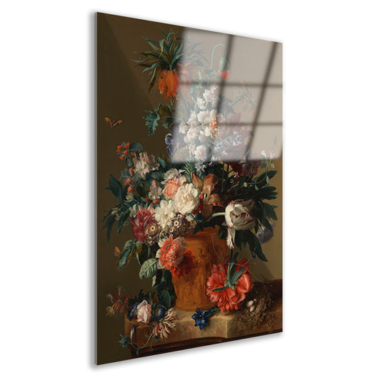 Vaas met bloemen - Jan van Huysum Acrylglas