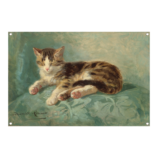 Katten dutje - Henriëtte Ronner-Knip tuinposter