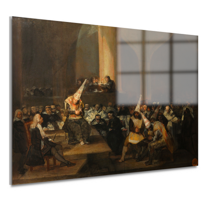 Scene of the Inquisition - Francisco Goya acrylglas