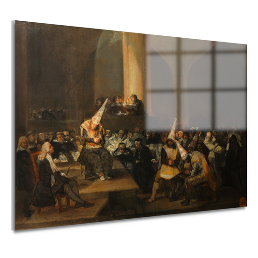 Scene of the Inquisition - Francisco Goya acrylglas