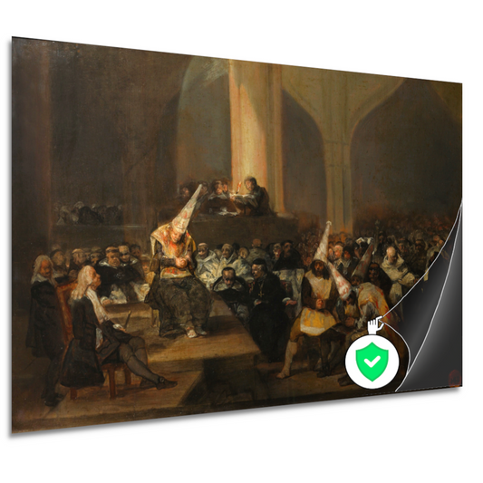 Scene of the Inquisition - Francisco Goya poster