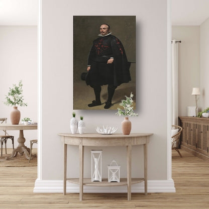Portret van Don Pedro de Barberana - Diego Velázquez poster