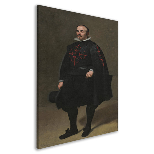 Portret van Don Pedro de Barberana - Diego Velázquez canvas