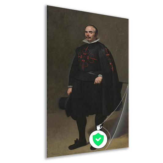 Portret van Don Pedro de Barberana - Diego Velázquez poster