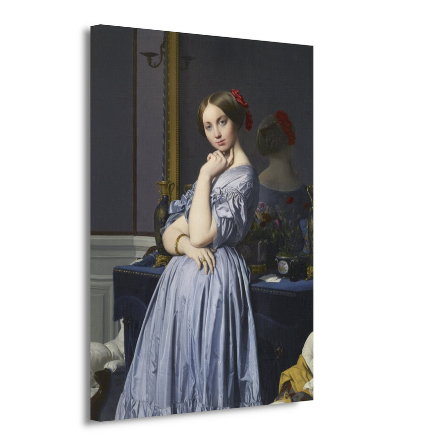 Portret van Comtesse dHaussonville - Jean-Auguste-Dominique Ingres canvas