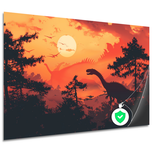 Dinozonsondergang poster
