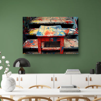 Piet Mondriaan Abstract Trap canvas
