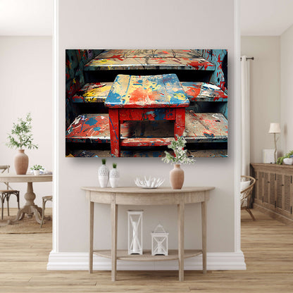 Piet Mondriaan Abstract Trap canvas