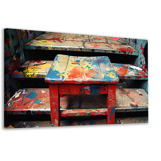 Piet Mondriaan Abstract Trap canvas